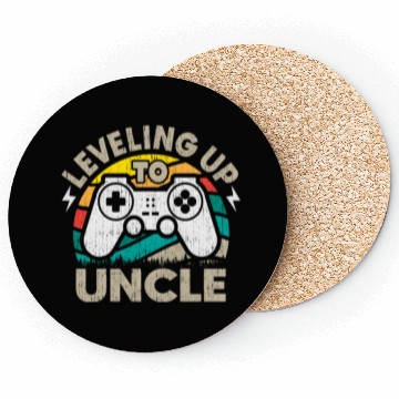 Discover Leveled Up To Uncle Gamer Gaming Future Uncle Coasters