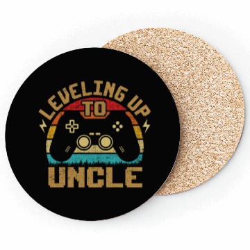 Discover Leveled Up To Uncle Gamer Gaming Future Uncle Coasters