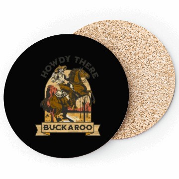 Discover Howdy There Buckaroo Coasters