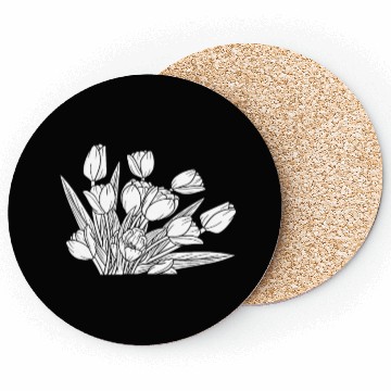 Discover Tulip Gardening Bouquet Coasters