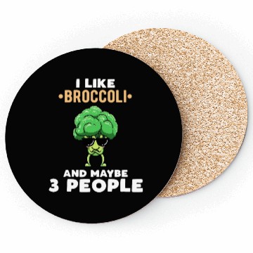 Discover I Like Broccoli And Maybe 3 People Vegetable Coasters