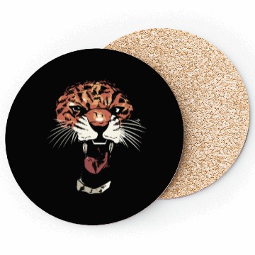 Discover Angry Jaguar Zoologist Gift Coasters