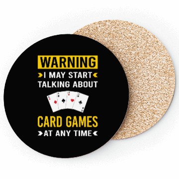Discover Warning Card Game Games Cards Coasters