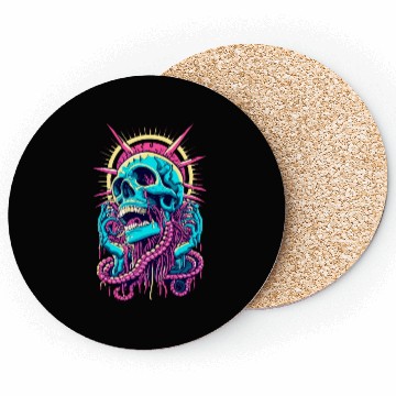 Discover Horror Skull Coasters