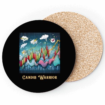 Discover Candle Warrior Candlestick Pattern Chart Coasters
