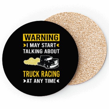 Discover Warning Truck Racing Race Coasters