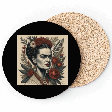 Discover frida khalos Mug,Frida Khalo flower mug Coasters