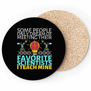 Discover Funny Science Teacher Saying Humor Coasters