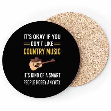 Discover Smart People Country Music Coasters