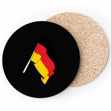 Discover Flag of Germany Coasters