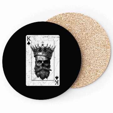 Discover Card Game Gothic Halloween Poker Creepy Coasters