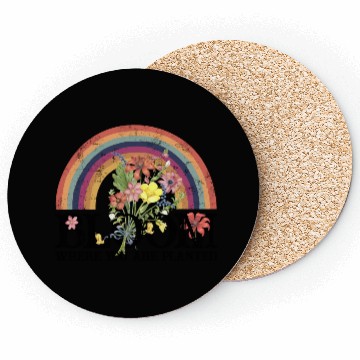 Discover Blooom Flower Retro Coasters