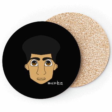 Discover Mumbo character face Coasters