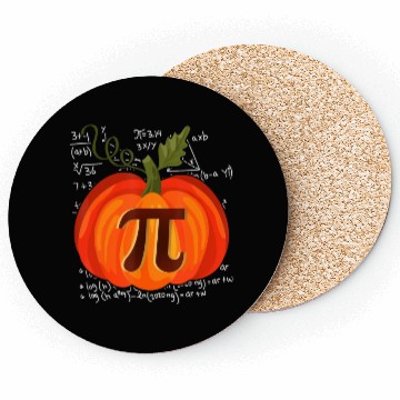 Discover Pumpkin Pie Math Coasters Funny Halloween