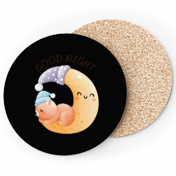 Discover Sleeping Bear On Moon Coasters