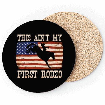Discover This Ain't My First Rodeo Women Rodeo Cowboy Coasters