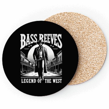Discover Bass Reeves Deputy US Marshal Coasters
