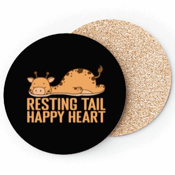 Discover Resting Tail, Happy Heart Pajamas Pyjamas Coasters