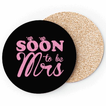 Discover Soon wife wedding gift funny bride Coasters
