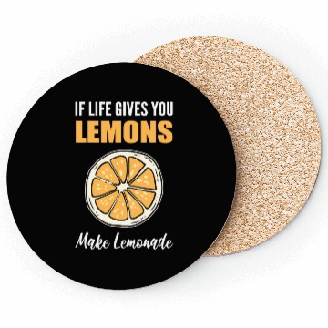 Discover Make Lemonade Cook Or Chef Gift Coasters