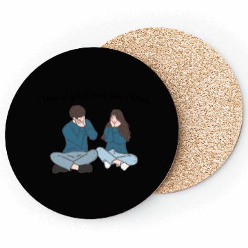 Discover Beyond Friends Love Gift  D83D DC96 Coasters