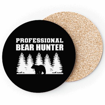 Discover Professional Bear Hunter Hunter Gift Coasters