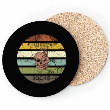 Discover Halloween rocks Coasters