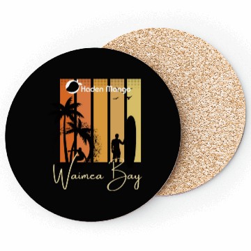 Discover Waimea Bay Haden Mango Style Coasters