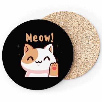 Discover Cat Meow! Coasters