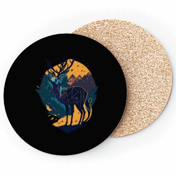 Discover Deer Adventures Coasters