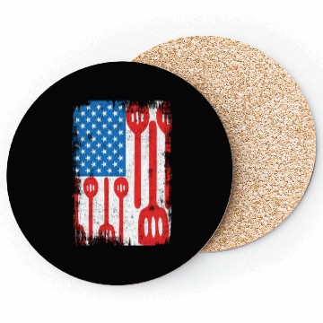 Discover US Patriotic Cook Coasters