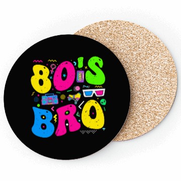 Discover This Is My 80s Bro, 80's 90's Party Coasters
