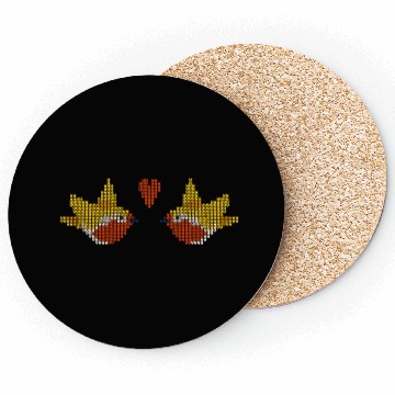 Discover love birds Coasters