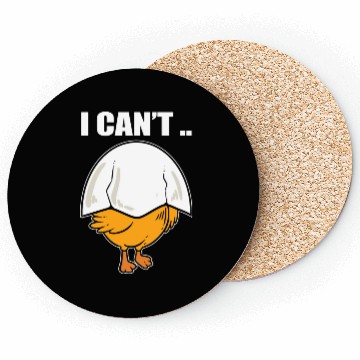 Discover I Can't... Animal Lover Gift Coasters