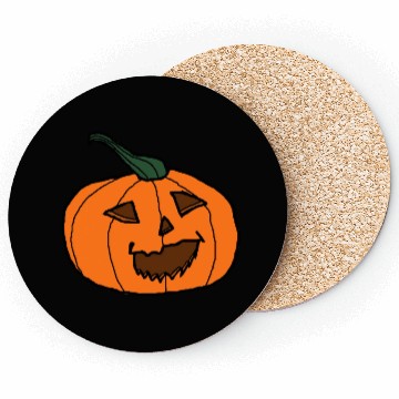 Discover Halloween Pumpkin Jack o lantern 1 Coasters