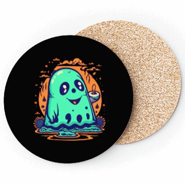Discover Weird ghost N5 Coasters