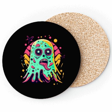Discover Weird ghost N6 Coasters