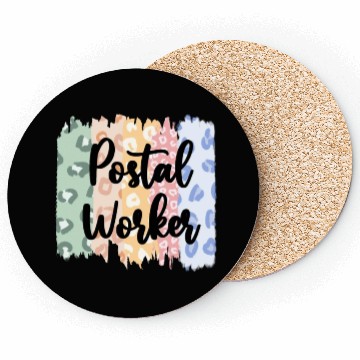 Discover Postal worker Coasters