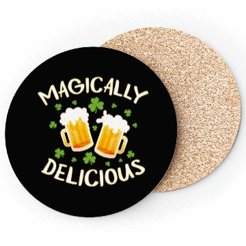 Discover Magically Delicious Beer Drinking Irish Team St Coasters