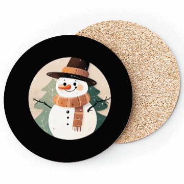 Discover Snowman Coasters