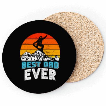 Discover Snowboarder Best Dad Ever Snowboarding Freestyle Coasters