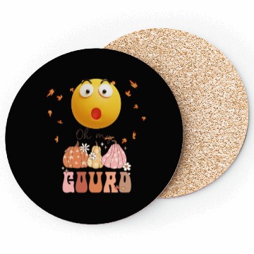 Discover "Oh! My Gourd Surprise" Coasters