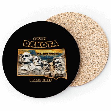 Discover South Dakota - Mount Rushmore Coasters