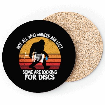 Discover Some Are Looking For Discs Bigfoot Disc Golf Coasters