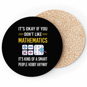 Discover Smart People Mathematics Math Maths Coasters