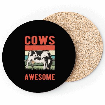 Discover Because Cows Are Freaking Awesome Cow Coasters
