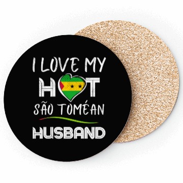 Discover São Toméan Husband Proud Wife Coasters
