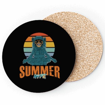 Discover happy monkey vintage copy Coasters