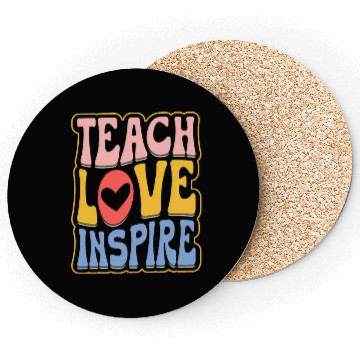 Discover Teens Graduation I Heart My Teachers Love Inspire Coasters