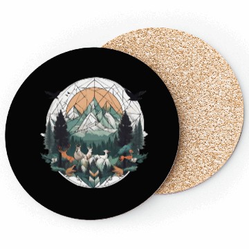 Discover Geoforest Tapestry Coasters